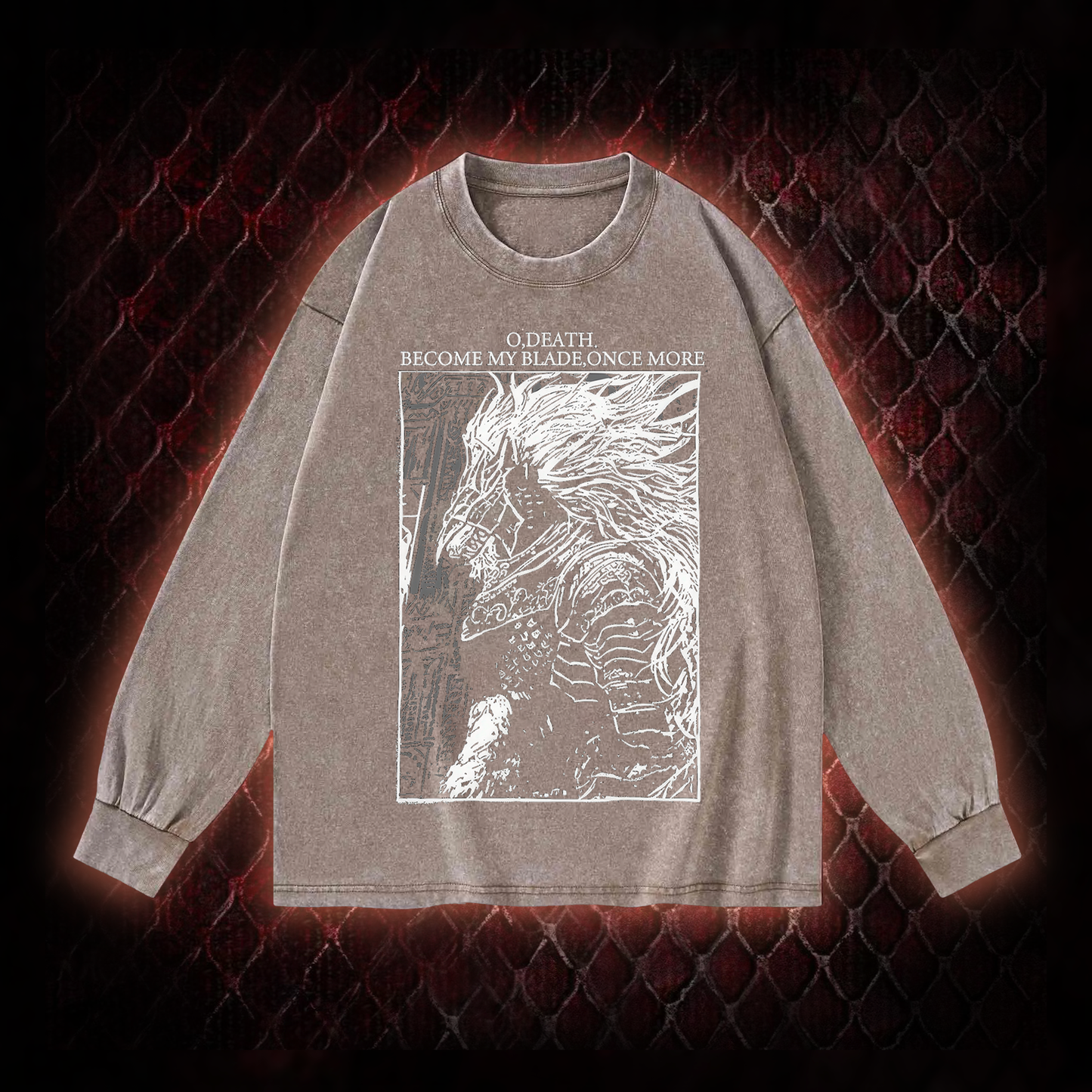 The Black Blade Washed Long-Sleeve T-shirt