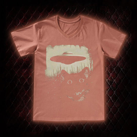 UFO CAT V-Neck Classic T-shirt