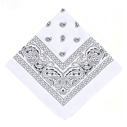 Dark Vibes Cashew Flower Headband & Square Scarf