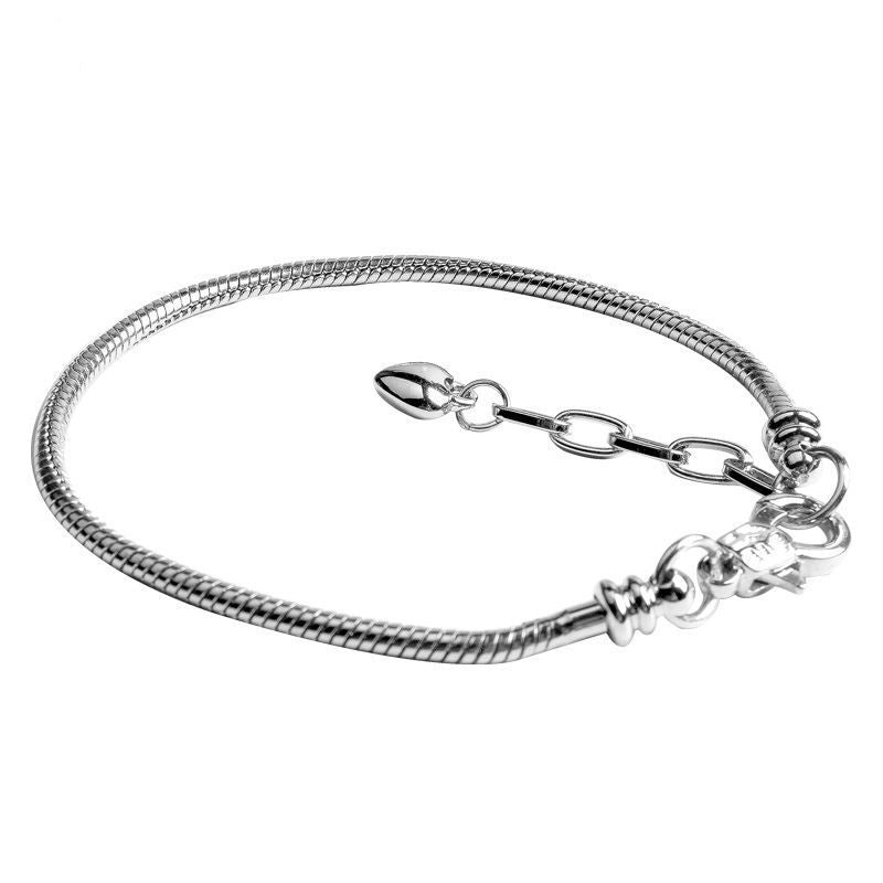 Graceful Serpent - Snake Bone Bracelet in Various Sizes, Embracing Beauty and Meaningful Weight