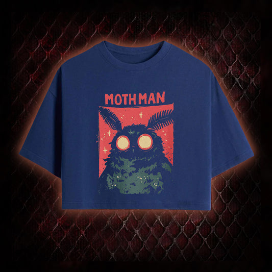Cryptid Mothman Crop Top