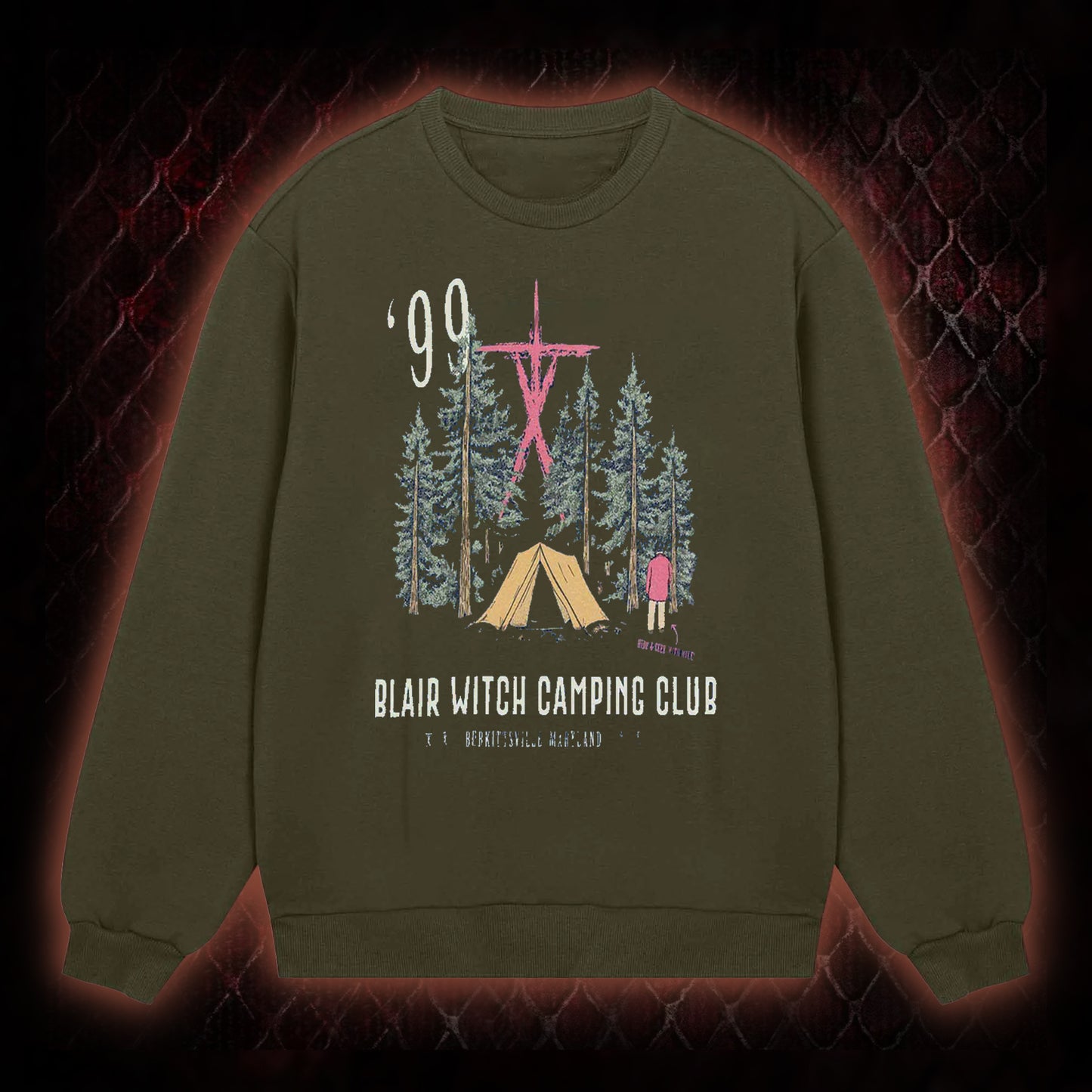 Witch Camping Sweatshirt
