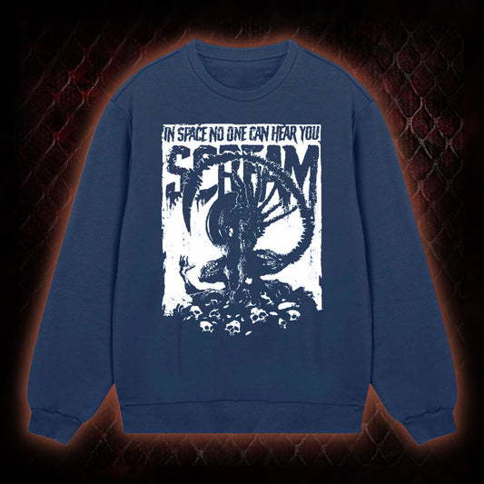 In Space No One Can Hear You Scream Sweatshirt
