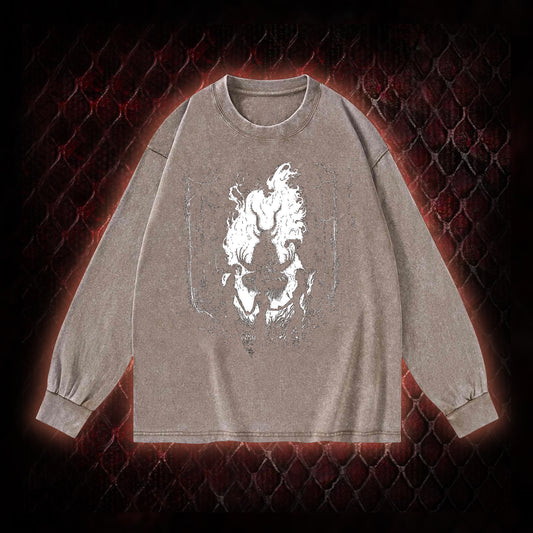 Baphomet Washed Sweatshirt