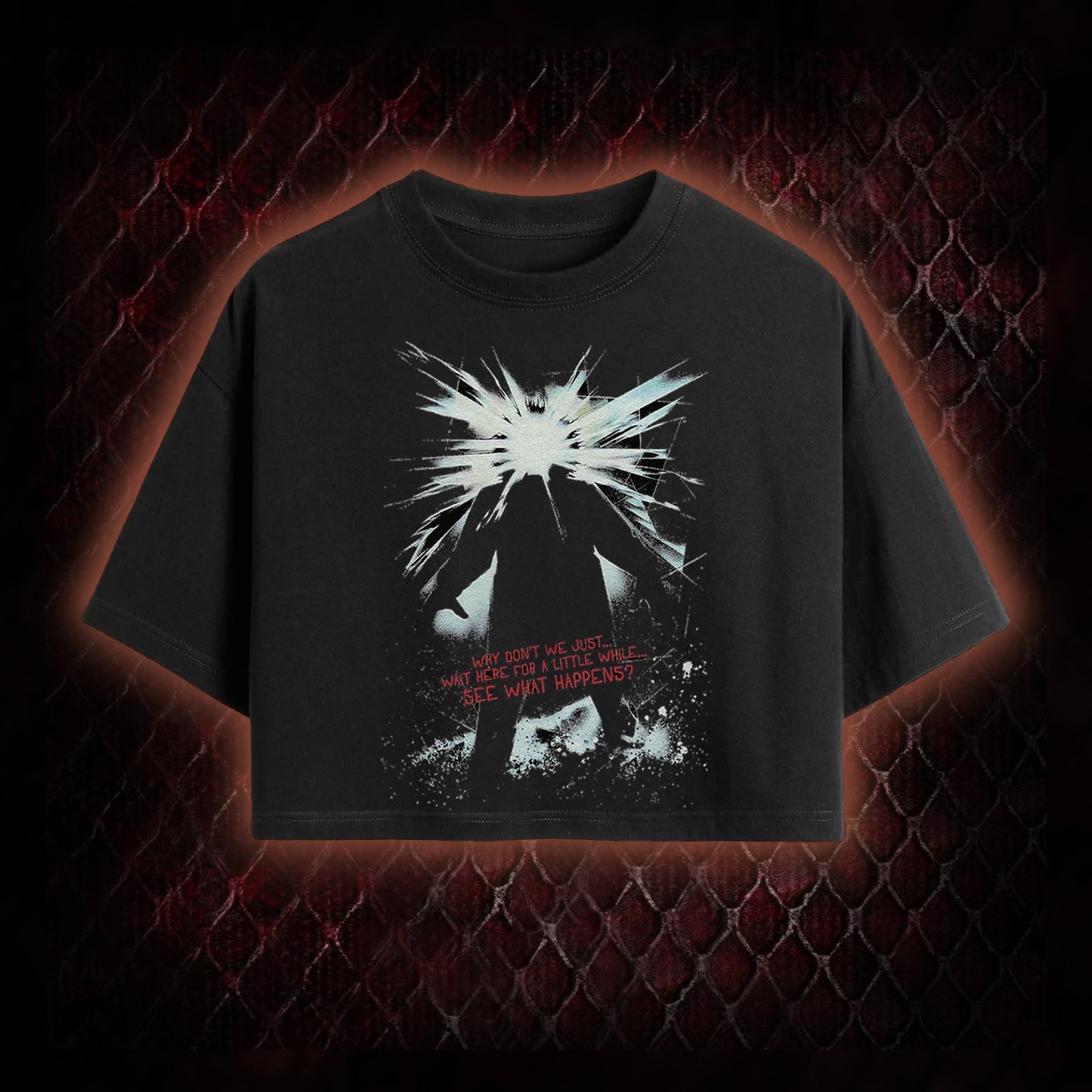 Retro The Thing Crop Top