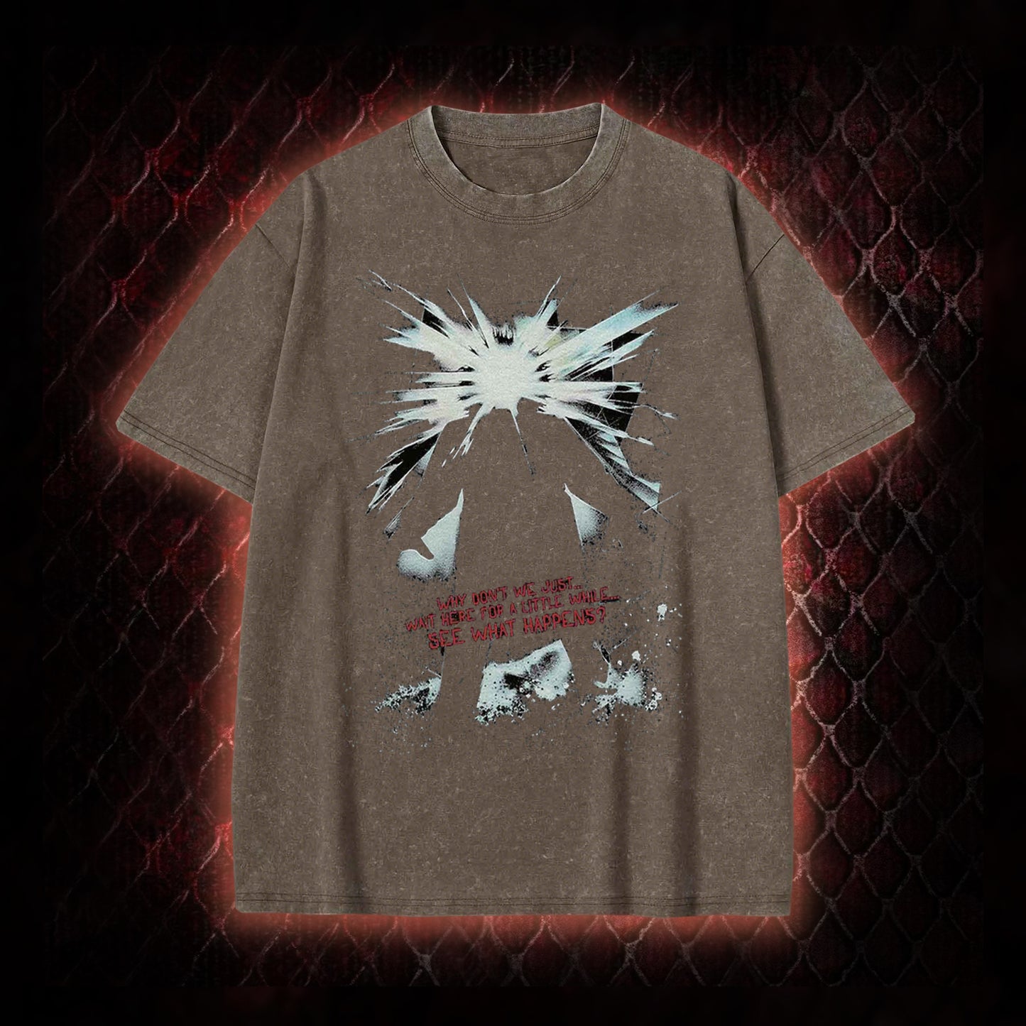 Retro The Thing Vintage Washed T-shirt