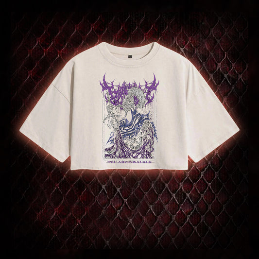 Washed Cropped T-shirt