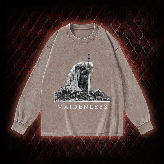 Maidenless Washed Sweatshirt