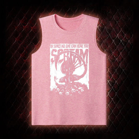In Space No One Can Hear You Scream Tank Top