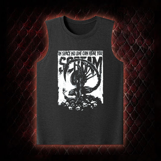 In Space No One Can Hear You Scream Tank Top