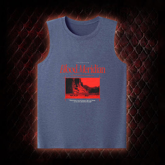 Blood Meridian Dark Literary Tank Top