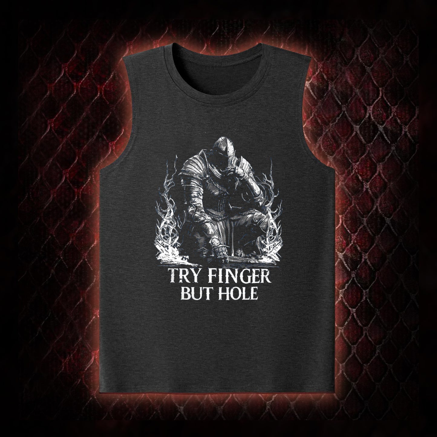 Try Finger but Hole Tank Top