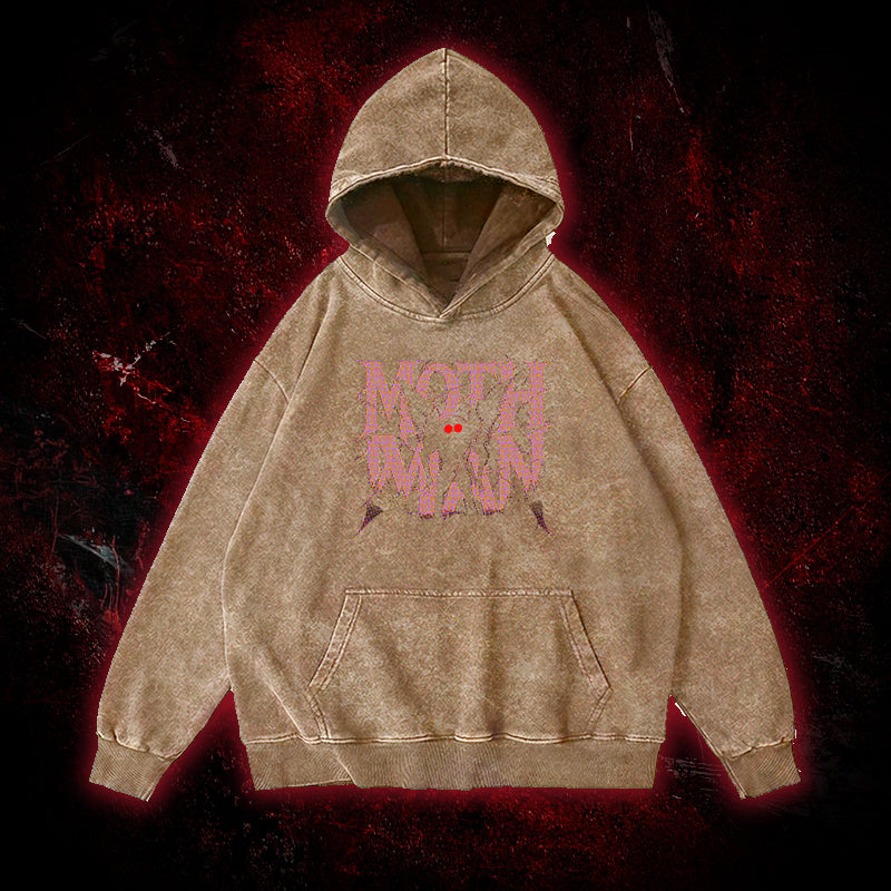 Mothman Shatter Vintage Washed Hoodie