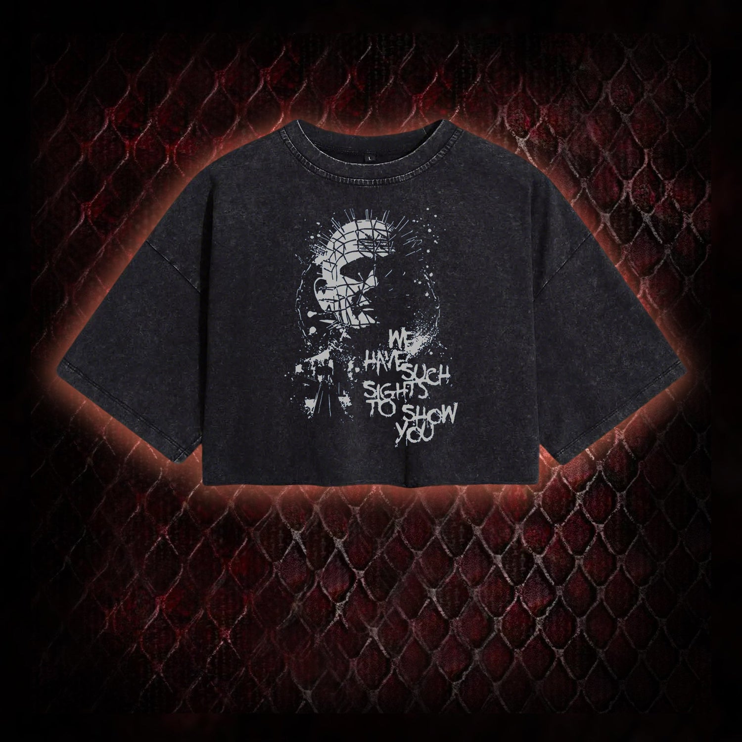 Washed Cropped T-shirts