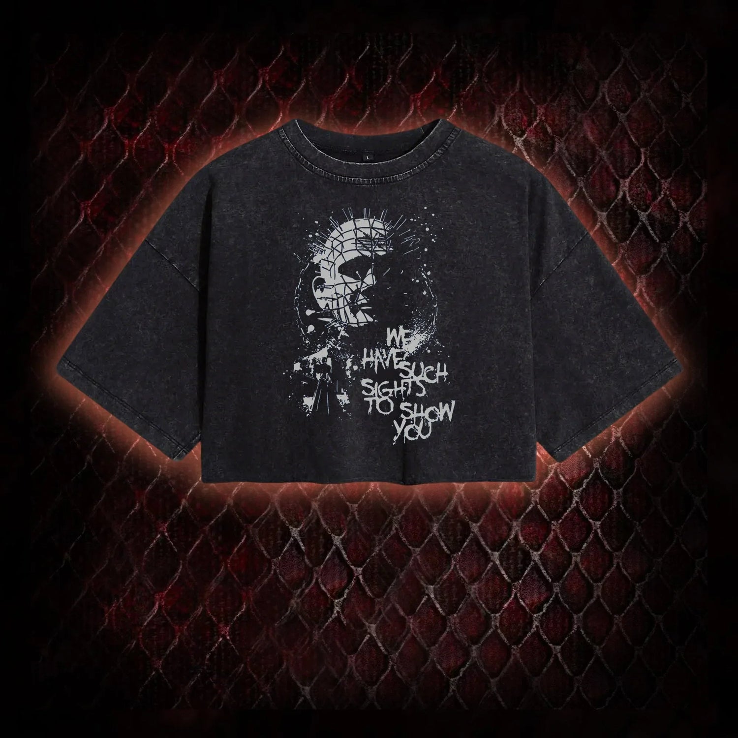 Vintage Washed Cropped T-shirt