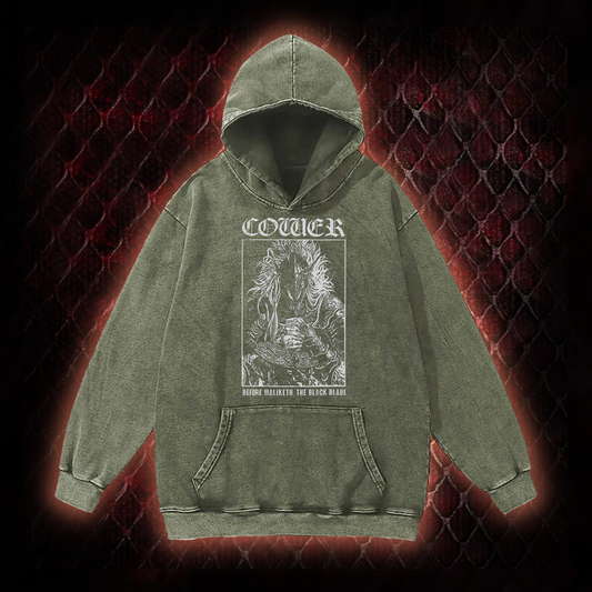 Black Blade Vintage Washed Hoodie