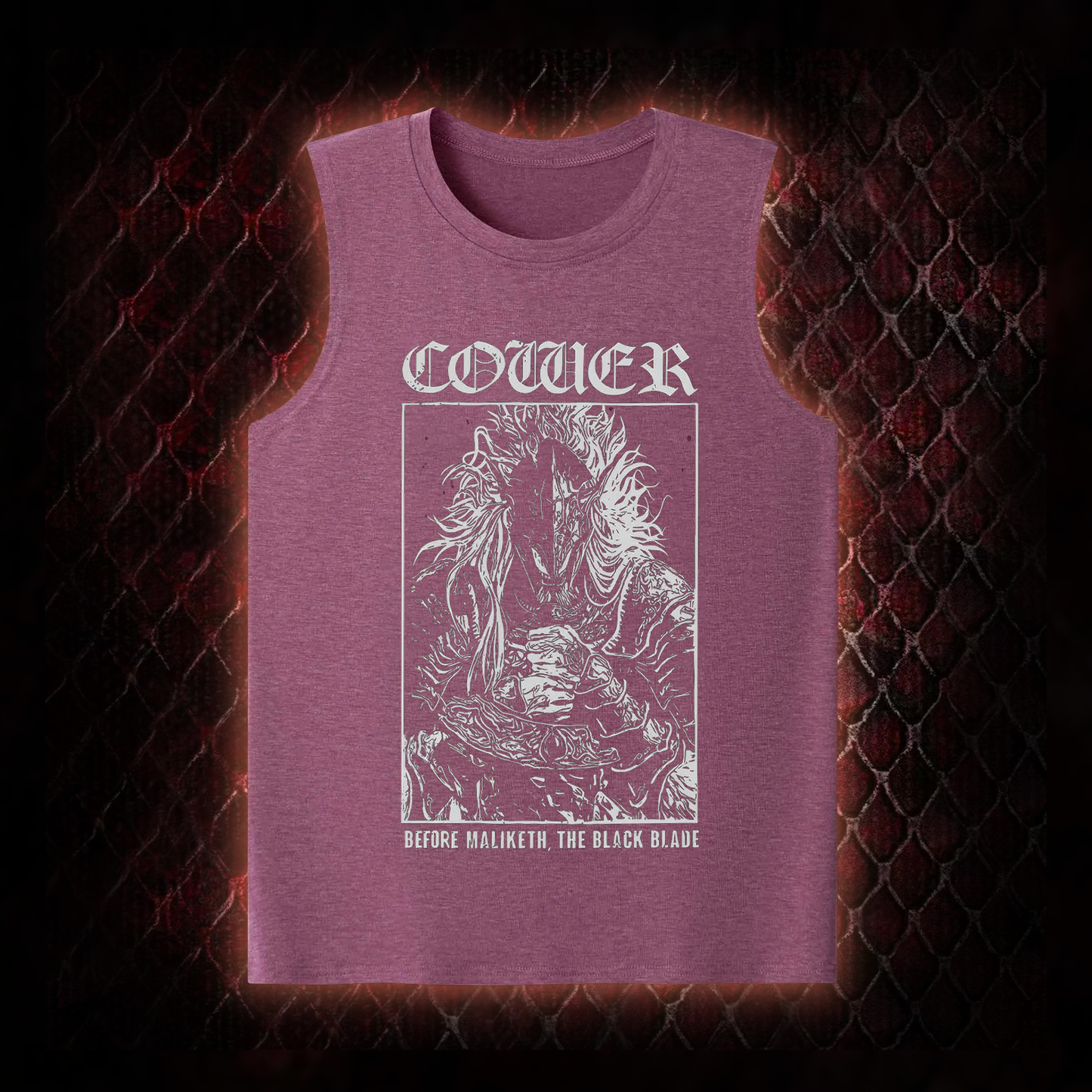 Black Blade Tank Top