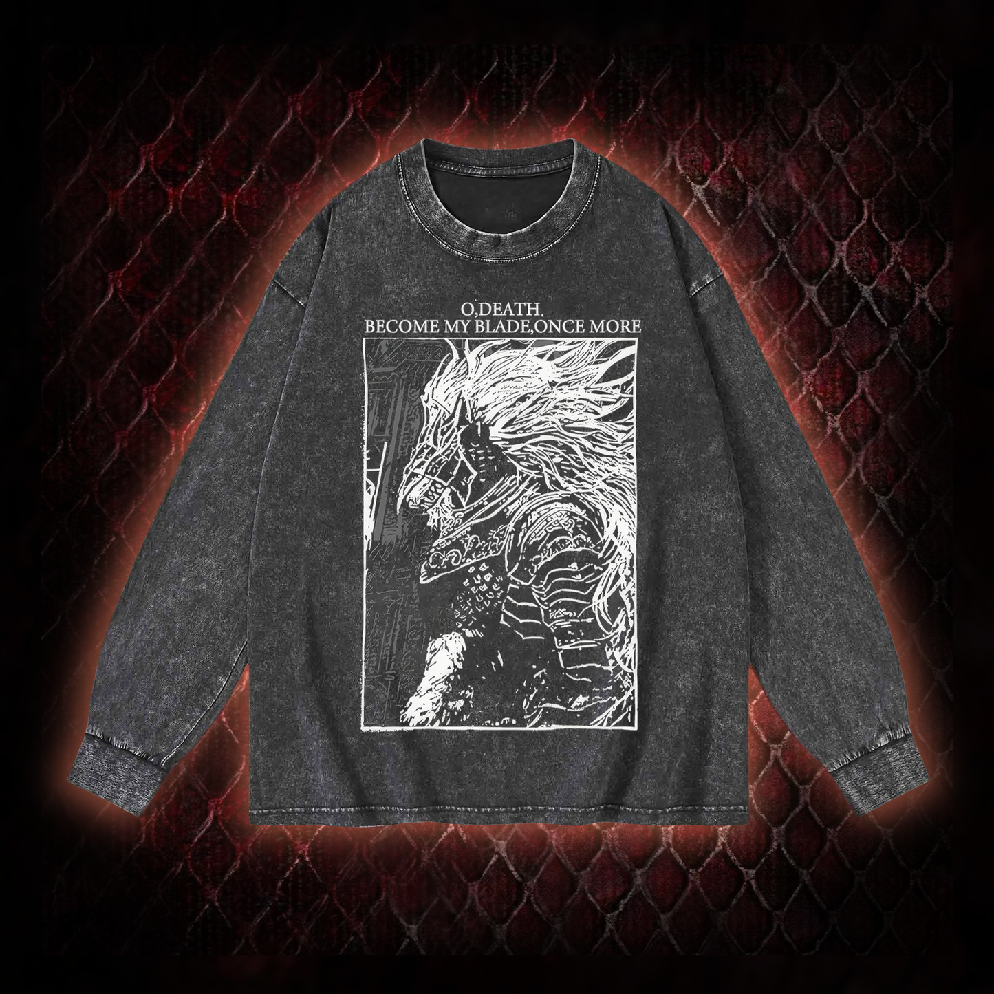 The Black Blade Washed Long-Sleeve T-shirt