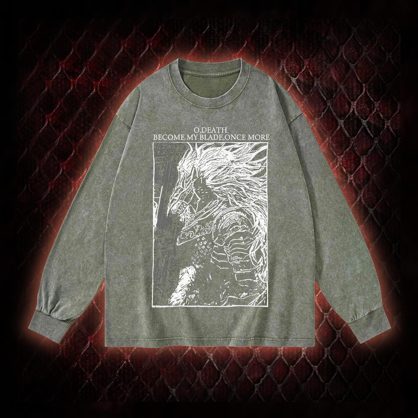 The Black Blade Washed Long-Sleeve T-shirt