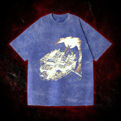 Mothman Point Pleasant Vintage Washed T-shirt