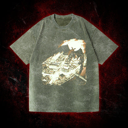Mothman Point Pleasant Vintage Washed T-shirt