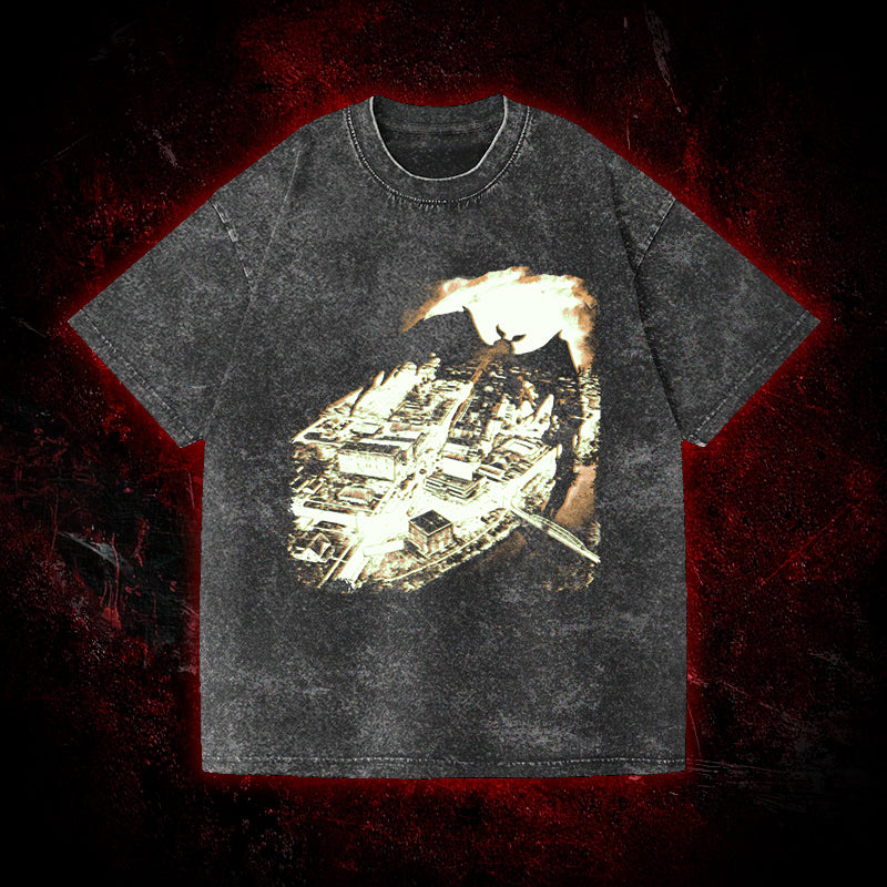 Mothman Point Pleasant Vintage Washed T-shirt