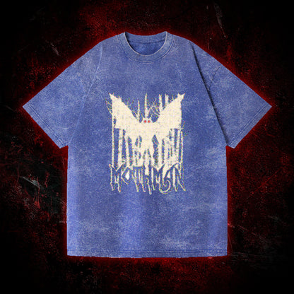 Pixel Mothman Vintage Washed T-shirt