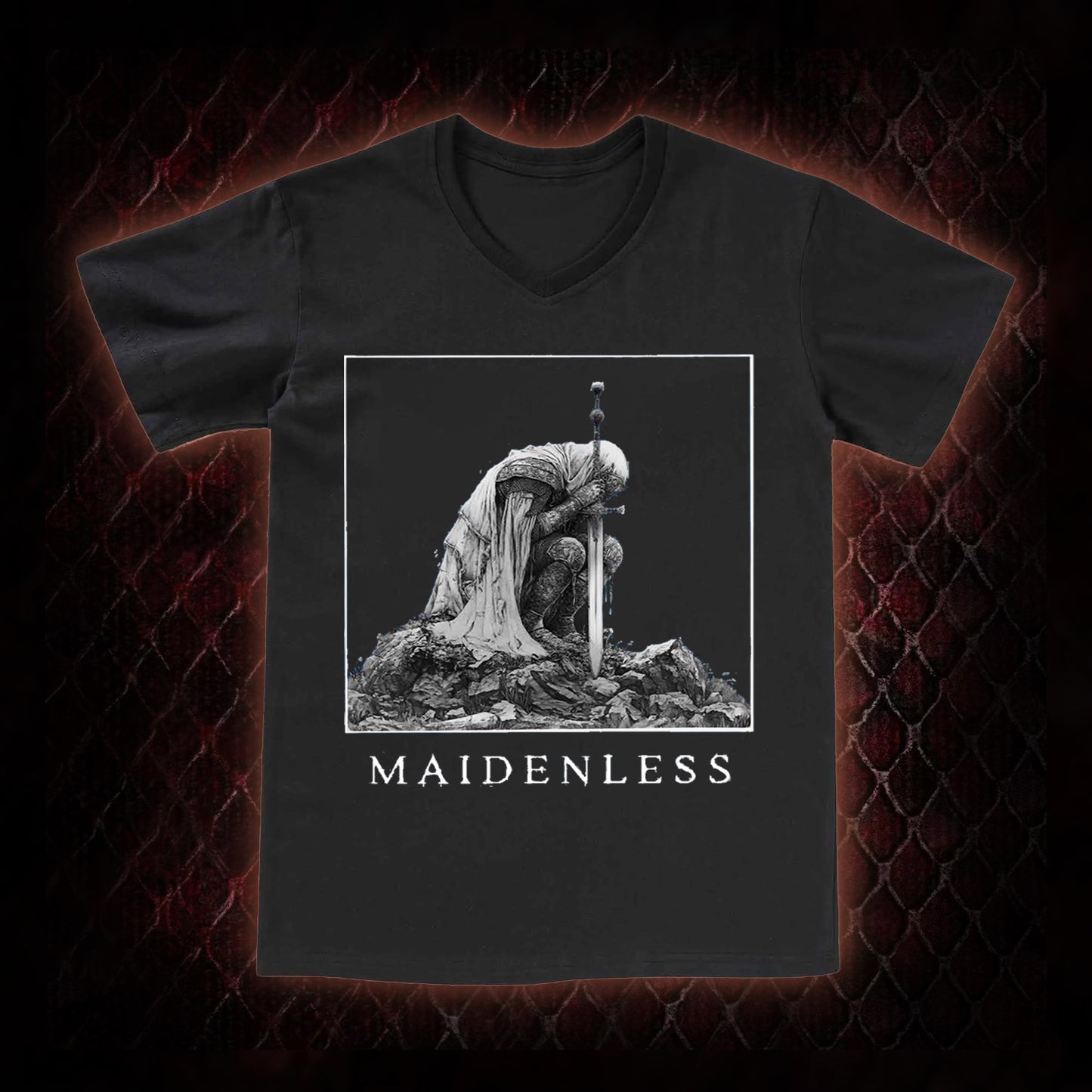 Maidenless V-Neck Classic T-shirt