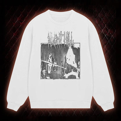 Silent Hill Survival Horror Graphic Classic-Long-Sleeved - Classic Horror Game Tribute Piece