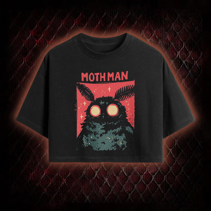 Cryptid Mothman Crop Top