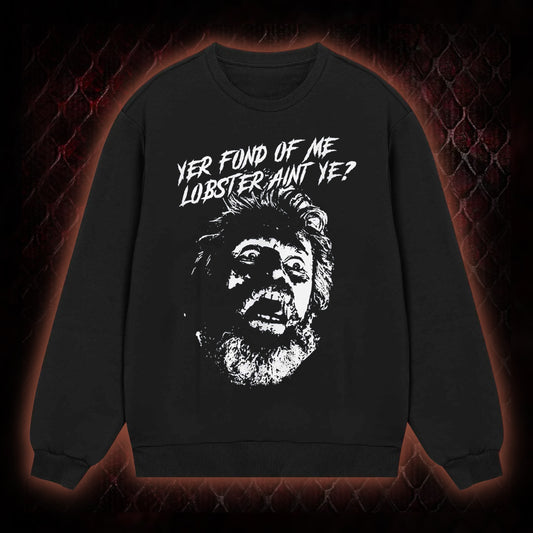 One Flew Over the Cuckoo's Nest 'Yer Fond of Me Lobster' Classic Film Quote Graphic Classic-Long-Sleeved - Cult Cinema Tribute Piece