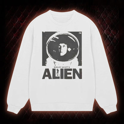Ridley Scott's Alien Ellen Ripley Astronaut Graphic Classic-Long-Sleeved - Sci-Fi Horror Franchise Icon Tribute Piece
