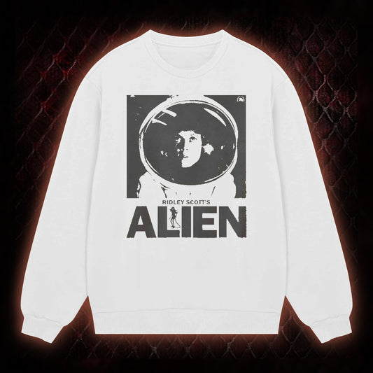 Ridley Scott's Alien Ellen Ripley Astronaut Graphic Classic-Long-Sleeved - Sci-Fi Horror Franchise Icon Tribute Piece
