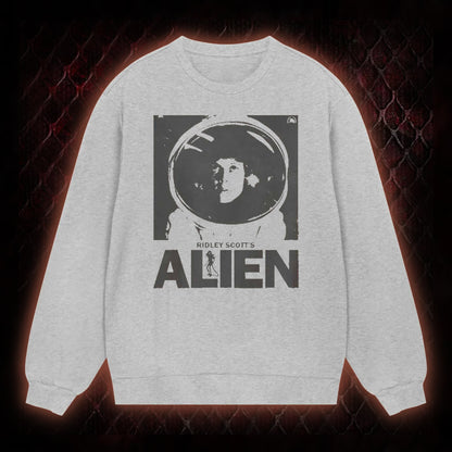 Ridley Scott's Alien Ellen Ripley Astronaut Graphic Classic-Long-Sleeved - Sci-Fi Horror Franchise Icon Tribute Piece