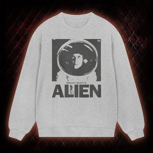 Ridley Scott's Alien Ellen Ripley Astronaut Graphic Classic-Long-Sleeved - Sci-Fi Horror Franchise Icon Tribute Piece