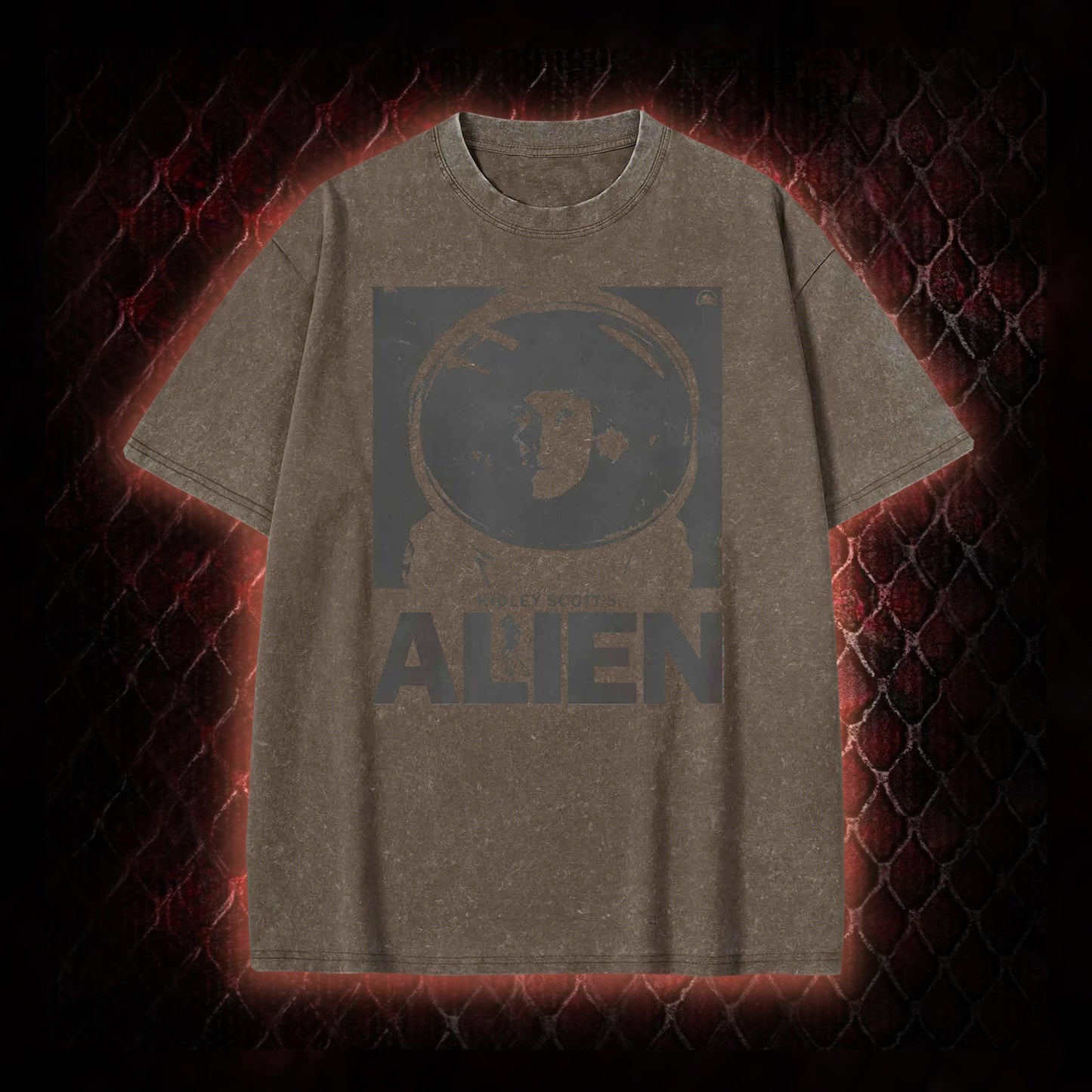 Ridley Scott's Alien Ellen Ripley Astronaut Graphic Vintage-T-Shirt - Sci-Fi Horror Franchise Icon Tribute Piece