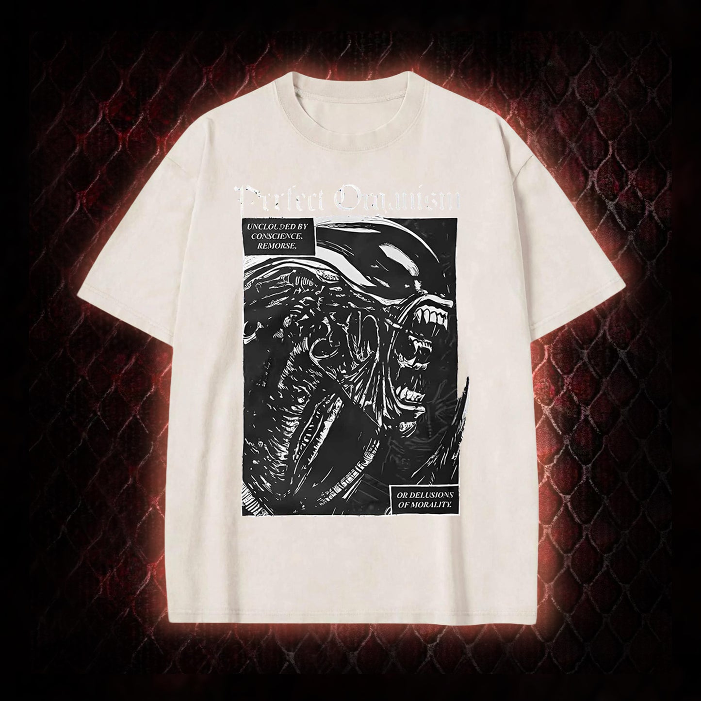 Alien Perfect Organism Vintage Washed T-shirt