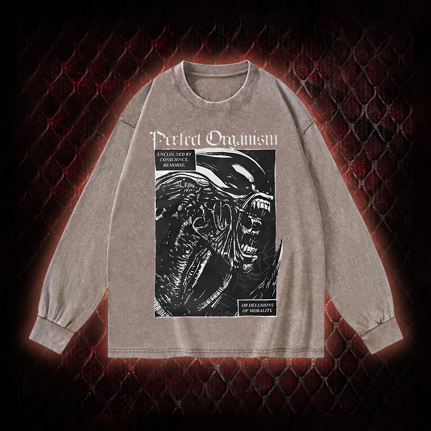 Alien Perfect Organism Washed Sweatshirt
