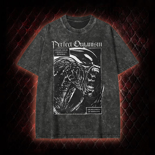 Alien Perfect Organism Vintage Washed T-shirt