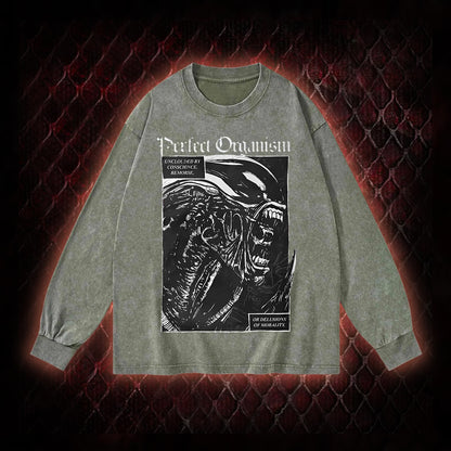 Alien Perfect Organism Washed Sweatshirt
