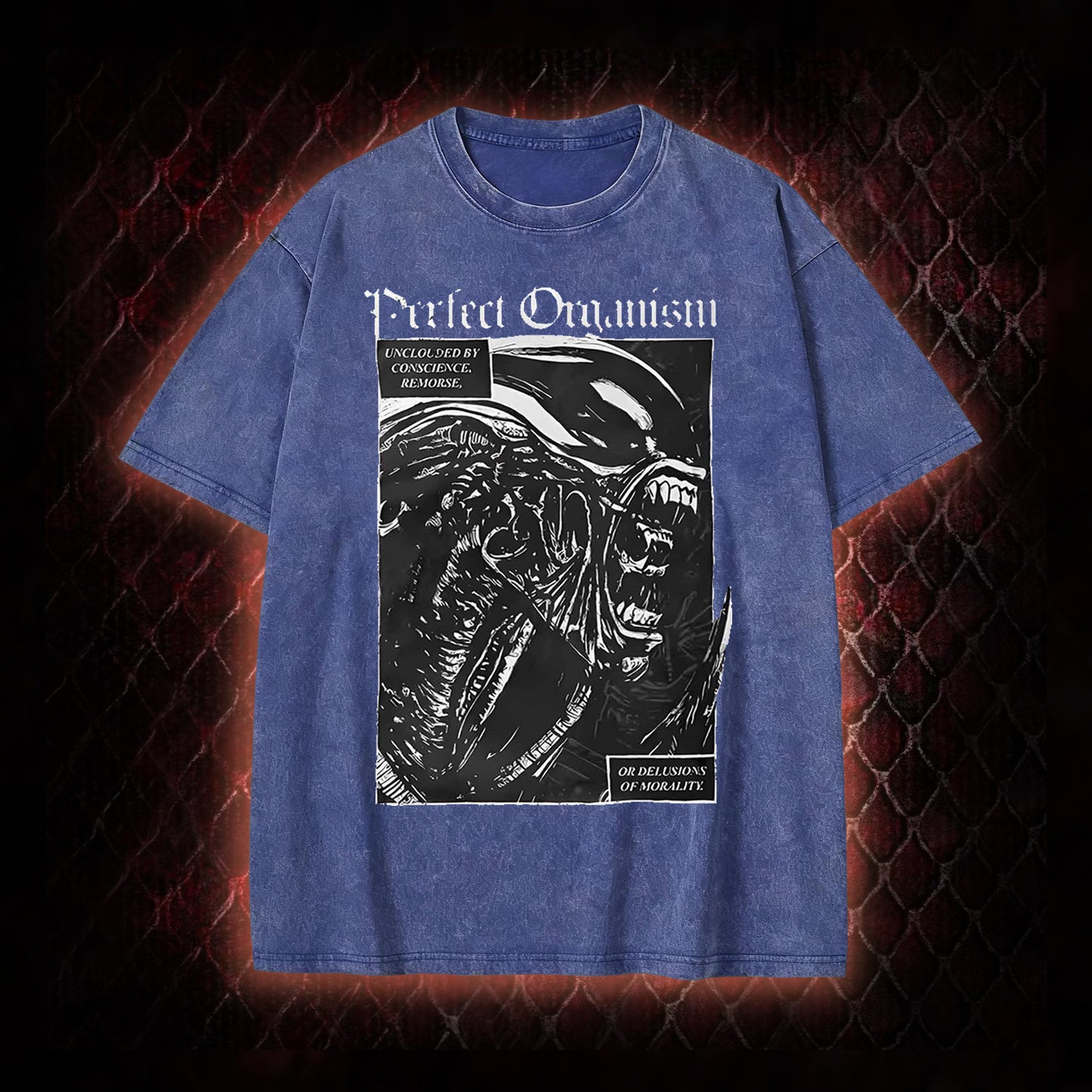 Alien Perfect Organism Vintage Washed T-shirt
