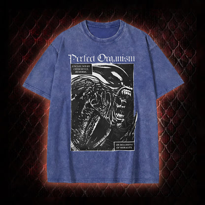 Alien Perfect Organism Vintage Washed T-shirt