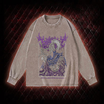 Dark Souls Artorias 'The Abysswalker' Graphic Vintage-Sweatshirt  - FromSoftware Dark Fantasy Tribute Piece
