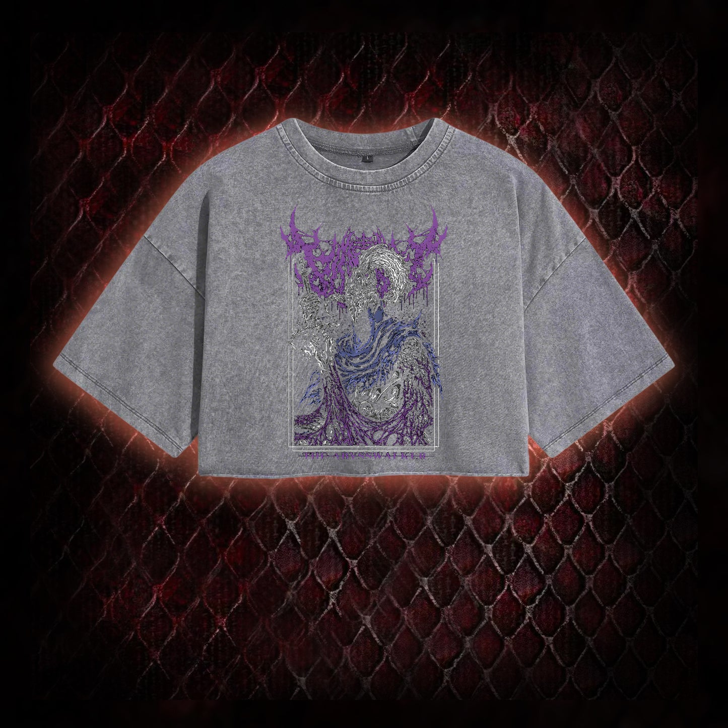 Washed Cropped T-shirt