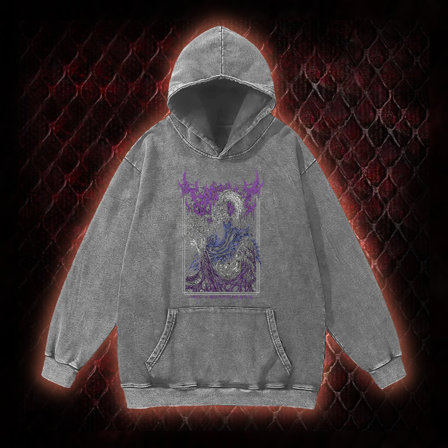 Abysswalker Vintage Washed Hoodie