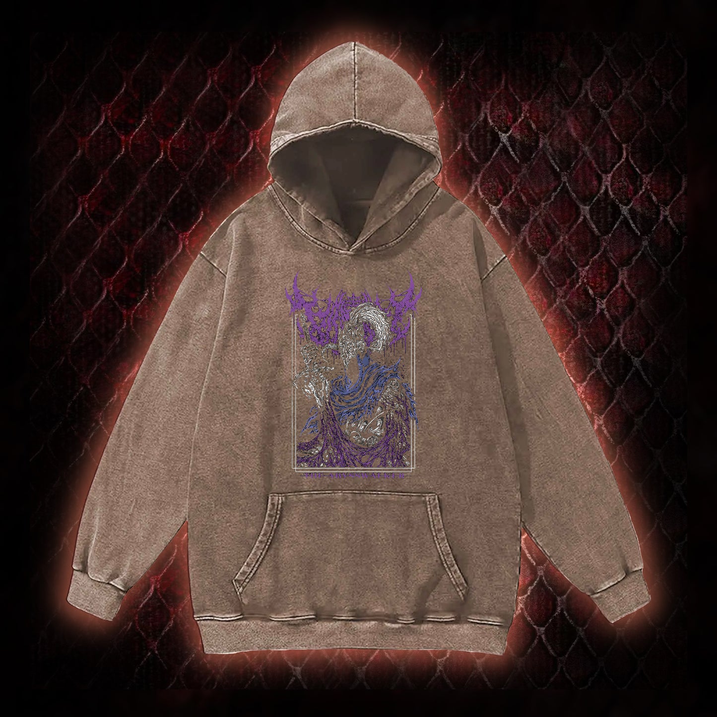 Abysswalker Vintage Washed Hoodie