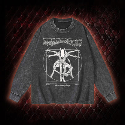 Alien Washed Sweatshirt