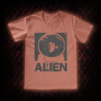 Retro Alien V-Neck Classic T-shirt