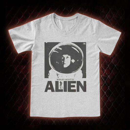 Retro Alien V-Neck Classic T-shirt