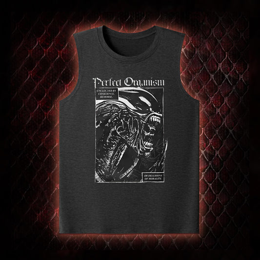 Alien 'Perfect Organism' Xenomorph Graphic Classic-Tank - Sci-Fi Horror Franchise Icon Tribute Piece